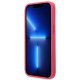 Guess Saffiano 4G Small Metal Logo vāciņš iPhone 13 / 13 Pro, rozā