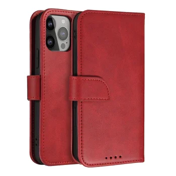 Wallet Case for Samsung Galaxy S25+, Red