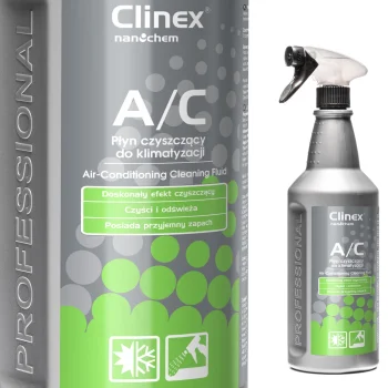Šķidrais līdzeklis gaisa kondicionēšanas un ventilācijas iekārtu tīrīšanai CLINEX A/C 1L | Liquid agent for...