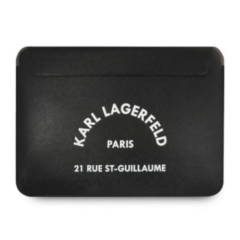 Karl Lagerfeld klēpjdatora ietvars 13" Saffiano RSG, melns