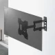Maclean MC-700N TV and Monitor Wall Mount, 23-43\", 30kg, Black