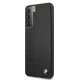 Чехол BMW для Samsung Galaxy S21+ Signature Logo Imprint, черный