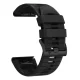Силиконовый ремешок Tech-Protect для Garmin Fenix 47 мм, чёрный