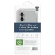 Uniq Swivix 360 Rotating Kickstand vāciņš iPhone 16 telefonam, Transparent