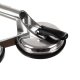 Bigstren 00022361 alumīnija vakuuma piesūceknis ar 3 rokturiem, 150 kg, sudraba