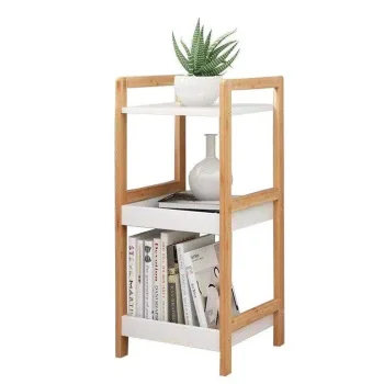 Bambusa plaukts ModernHome RH1908-10 ar 3 plauktiem