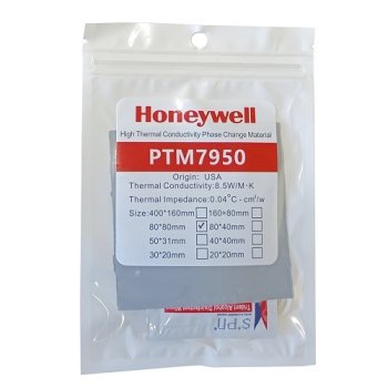 Honeywell PTM7950 termospilventiņš 80x80x0.2mm