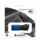 Kingston DataTraveler Exodia M 64GB USB 3.2 zibatmiņa, zila
