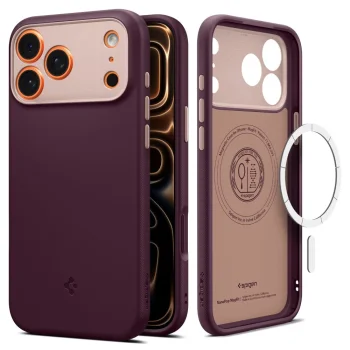 Чехол Spigen Nano Pop MagSafe для iPhone 17 Pro Max Burgundy Bean