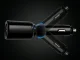 Car Cigarette Lighter Splitter with 2 USB Ports, Black