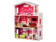 Деревянный кукольный домик с лифтом Ecotoys Malibu, 114 см