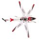 Radiovadāms Helikopters Syma S107H 2,4 GHz Sarkans | RC Helicopter Red