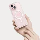 Tech-Protect iPhone 15 Case FlexAir Hybrid MagSafe, Clear Glitter