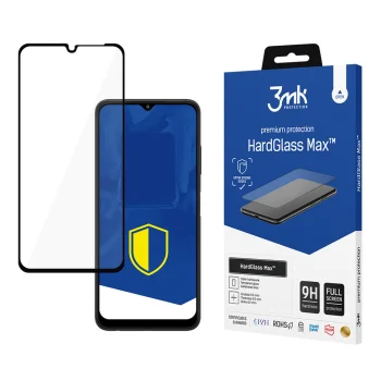 Защитное стекло 3mk HardGlass Max для Samsung Galaxy A22 5G, черное