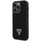 Apple iPhone 14 Pro 6.1\'\' Guess Rhinestone Triangle Case Cover (GUHCP14LHDGTPK), Black
