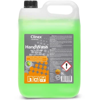 Koncentrēts šķidrums trauku mazgāšanai ar rokām bez svītrām un traipiem CLINEX HandWash 5L | Concentrate liquid...