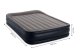 Intex 64136ND divvietīgs piepūšamais matracis ar elektrisko sūkni, 203x152x42 cm, zils/pelēks