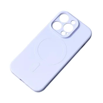 Samsung Galaxy A16 5G silikona vāciņš ar MagSafe, gaiši zils