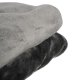 Ruhhy 00022695 mīksts un biezs pleds 160x200 cm, pelēks