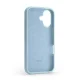 Чехол Etteri Silicone Case для iPhone 16 Plus 6.7\", светло-синий