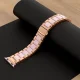Tech-Protect moderna aproce Apple Watch 4 / 5 6 7 8 9 SE Ultra 1 2 (42/44/45/49 mm) - Rozā zelts | Modern Bracelet for...