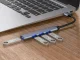 USB 3.0 Hub with 4 Ports (1x USB 3.0, 3x USB 2.0), Silver