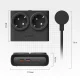 Сетевой фильтр Orico PDC25 25W 6в1 2x AC + 2x USB-A + 2x USB-C, 1.6м, черный