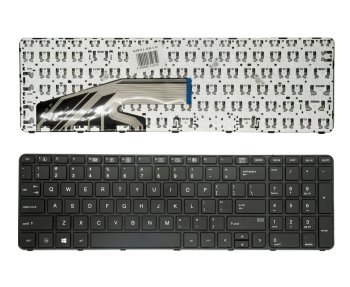 HP ProBook 450 G3, 455 G3, 470 G3, 470 G4 Keyboard (US), Black