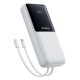 Baseus Lipow 20000mAh 22.5W Powerbank with two built-in cables with additional Baseus Simple USB-A - USB-C 3A 20cm...
