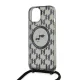 Karl Lagerfeld iPhone 15 / 14 / 13 Case IML Crossbody Monogram, Black