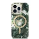 Apple iPhone 14 Pro 6.1\'\' Guess Jungle MagSafe Case Cover + Charger (GUBPP14LHJEACSA), Green | Telefona Maciņš...