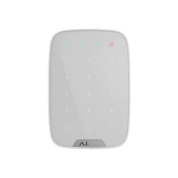 Беспроводная сенсорная клавиатура Ajax KeyPad белая