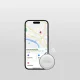 Поисковый трекер SBS Track My Circle с Apple Find My IP65, белый