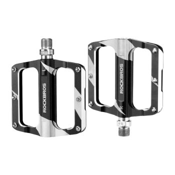 Rockbros K306-BK MTB alumīnija velosipēda pedāļi, melni