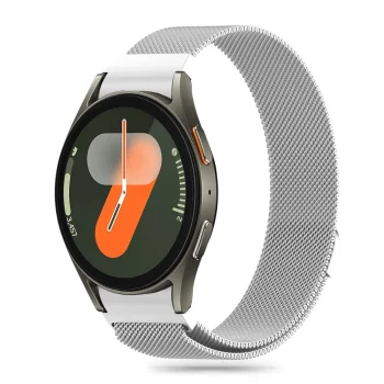 Tech-Protect MilaneseBand siksniņa Samsung Galaxy Watch 4 / 5 / 6 / 7 / FE, sudraba