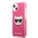 Apple iPhone 13 mini 5.4\'\' Karl Lagerfeld Choupette Head Case Cover, Fuchsia