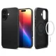 Spigen iPhone 17 vāciņš Thin Fit Mag Magsafe, melns