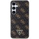 Guess 4G trīsstūra formas futrālis Samsung Galaxy S24 - melns | Triangle case for black