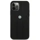 Чехол BMW для iPhone 12 Pro Max Curve Perforate, черный