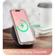 Supcase iPhone 14 Plus vāciņš Cosmo, sārts marmors