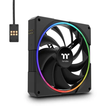 Вентилятор для ПК Thermaltake TS140 EX RGB, 3 шт., Черный