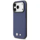 Чехол BMW для iPhone 17 Pro Max M FW Metal Logo MagSafe, темно-синий