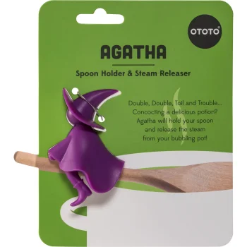 OTOTO Agatha karotes turētājs un tvaika laidējs, violetā krāsā