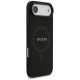 Чехол Guess Saffiano Classic Logo MagSafe для iPhone Air Black