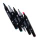 Double-Sided Alcohol Markers in Case 168 pcs + Stand
