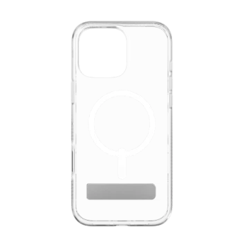 ZAGG Crystal Palace Snap Kickstand MagSafe Case with Stand for iPhone 16 Pro Max - Clear