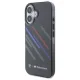 BMW iPhone 16 Case Motorsport IML Random Stripes, Black