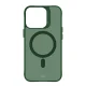 3mk Smoke MagCase vāciņš iPhone 16 Pro Max, Zaļš caurspīdīgs