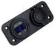 Aizdedzes ligzda. 2xUSB | Light socket.