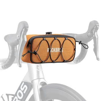 Rockbros TL001 ROAD TO SKY Handlebar Bike Bag 1.9L, Orange